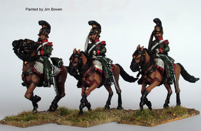 Perry Napoleonic FN47 1er Chasseurs figurine galop