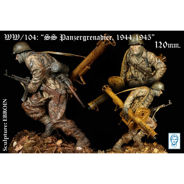 ART GIRONA Miniatures SS Panzergrenadier 1944-1945 figurine