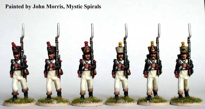 Perry Miniatures Napoleonic FN11 figurines voltigeurs grenadiers 28mm