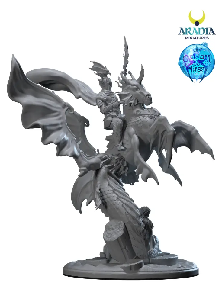 Aradia Ocean Kings The Tides Knight figurine à peindre
