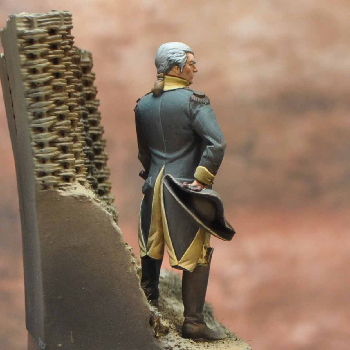 Art Girona International American Civil War Officer figurine