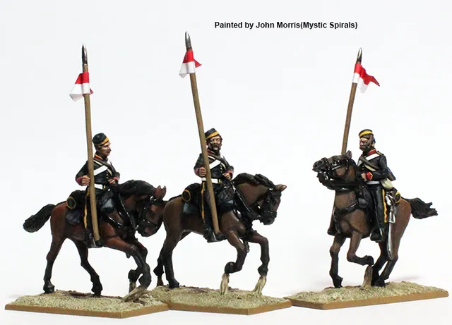 Perry Miniatures BIF39 figurines 28mm British Lancers galop