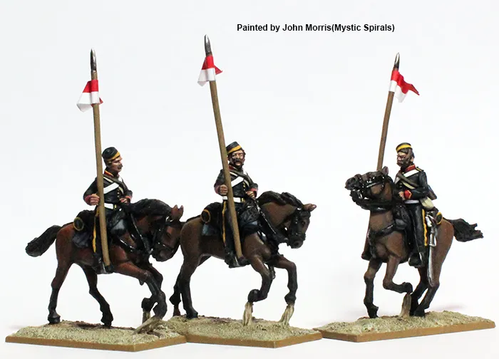 Perry Miniatures BIF39 figurines 28mm British Lancers galop
