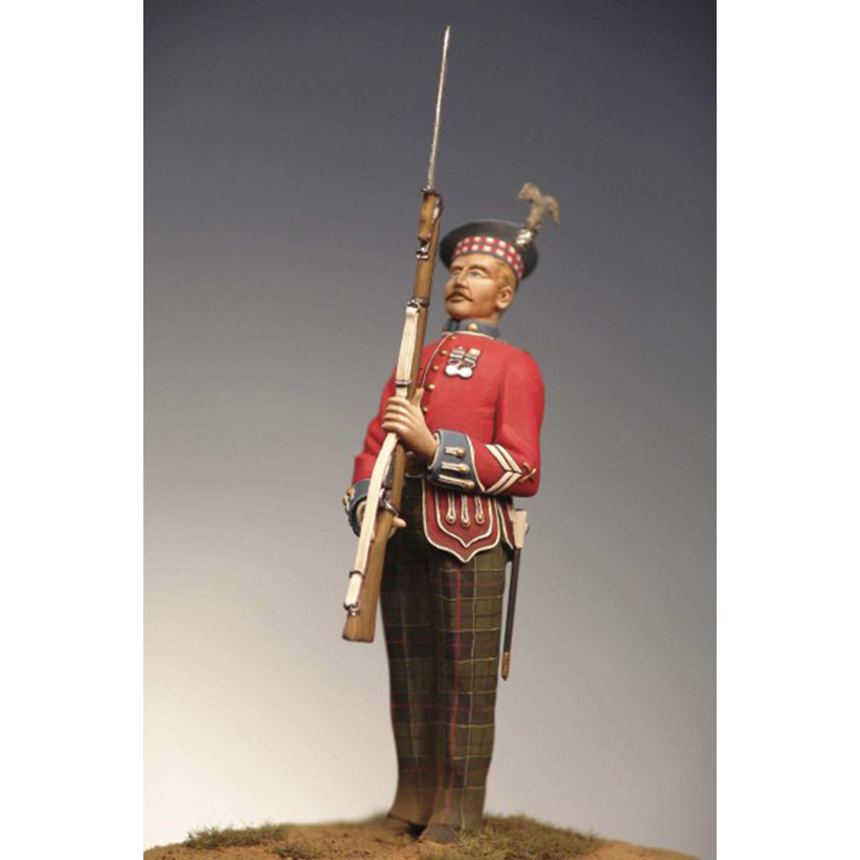 Art Girona International Serie King’s Own Scottish figurine 54 mm