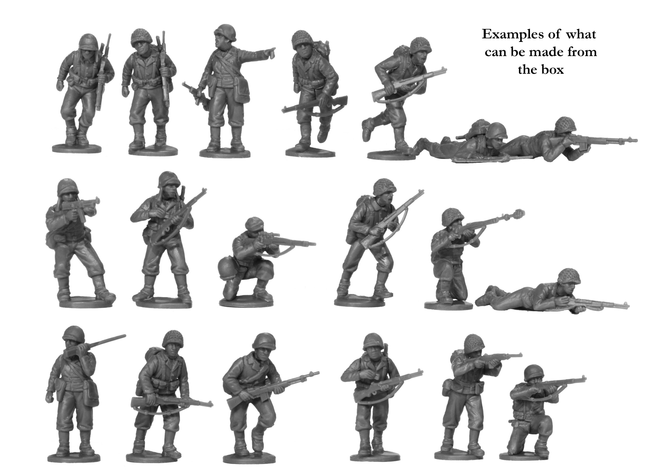 Perry Miniatures World War 2 US2 Big Red One figurines boîte
