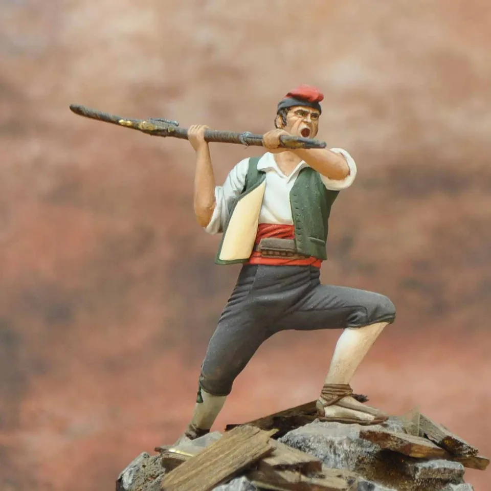 Art Girona Somatén Catalan 1808 figurine à peindre