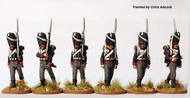 Perry Napoleonic NCR 51 Oldenburg grenadiers figurines 28mm
