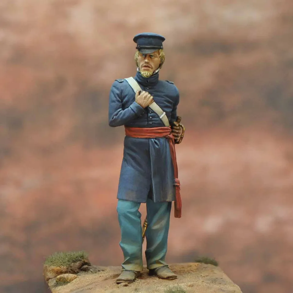 Art Girona International Serie American Officier Mexico 1847 figurine 54mm