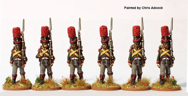 Perry Miniatures NN19 figurines grenadiers Holbach shako 28mm