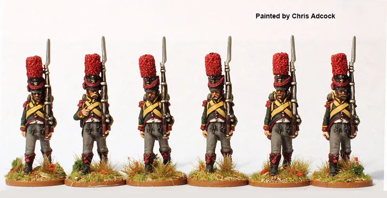 Perry Miniatures NN19 figurines grenadiers Holbach shako 28mm