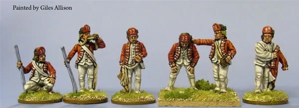 Perry Miniatures AW116 infanterie britannique figurine 28mm repos