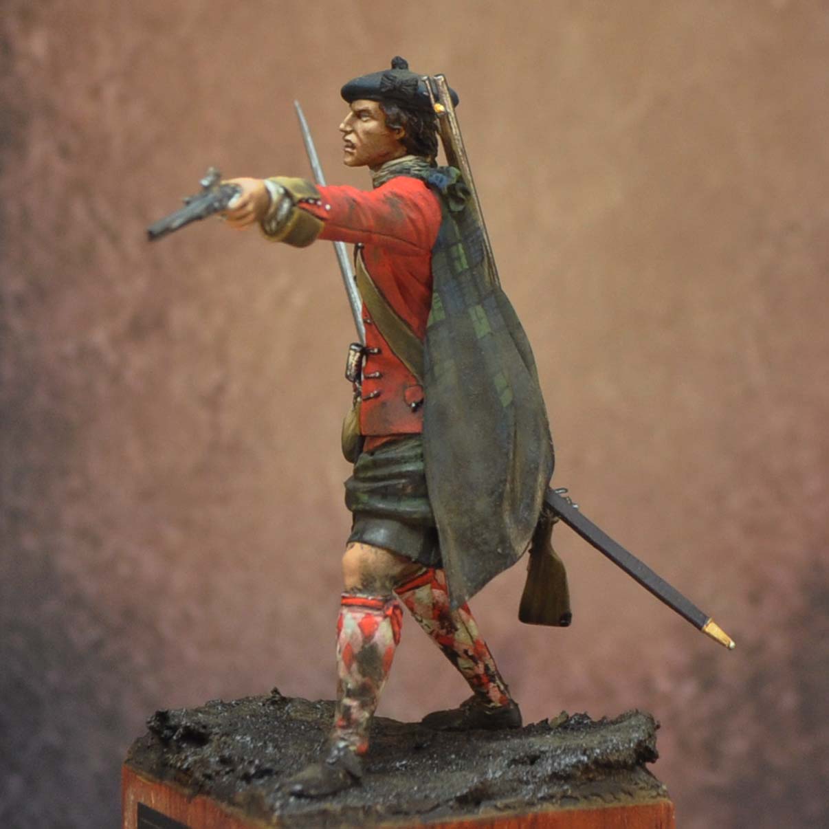 Art Girona 70mm 43rd Regiment Corporal 1742 figurine
