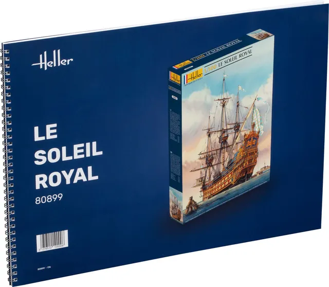 Heller Historical Collection Brochure Soleil Royal notice montage