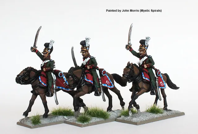 Perry Miniatures BAV 33 Chevau-légers figurines 28mm charge