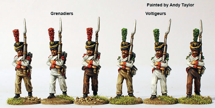 Perry NCR6 Wurtzbourg compagnies de flanc figurines 28mm