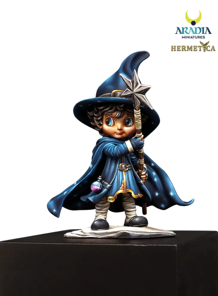 Aradia Hermetica Stellino figurine résine apprenti