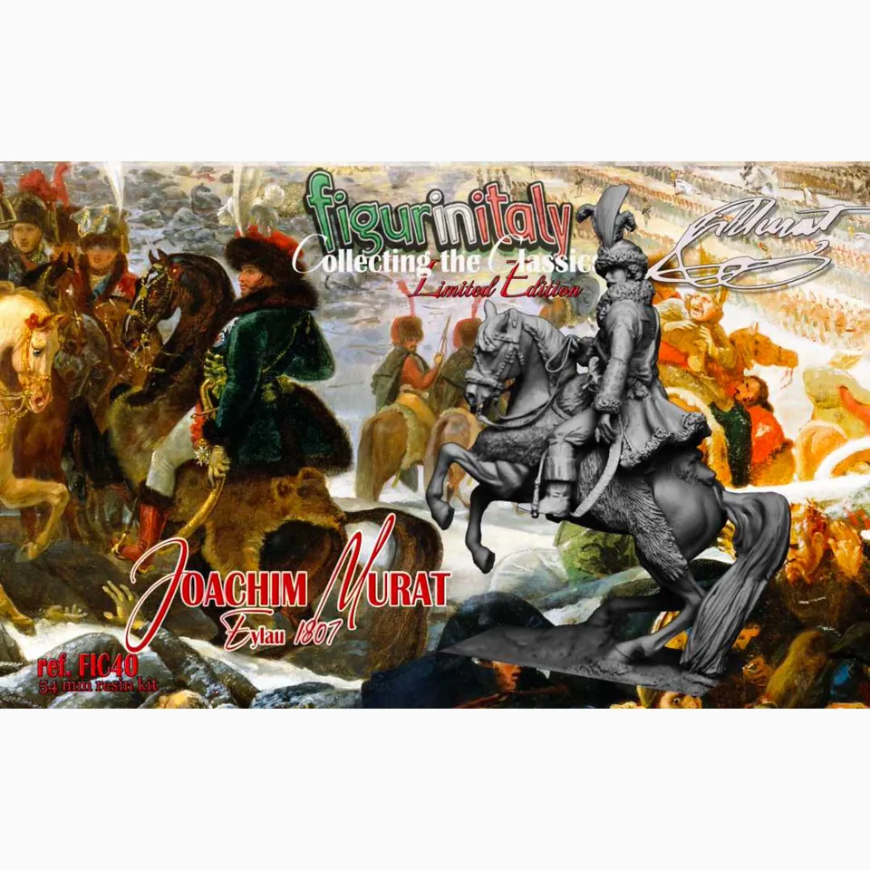 ART GIRONA Miniatures Murat Eylau 1807 figurine 54 mm