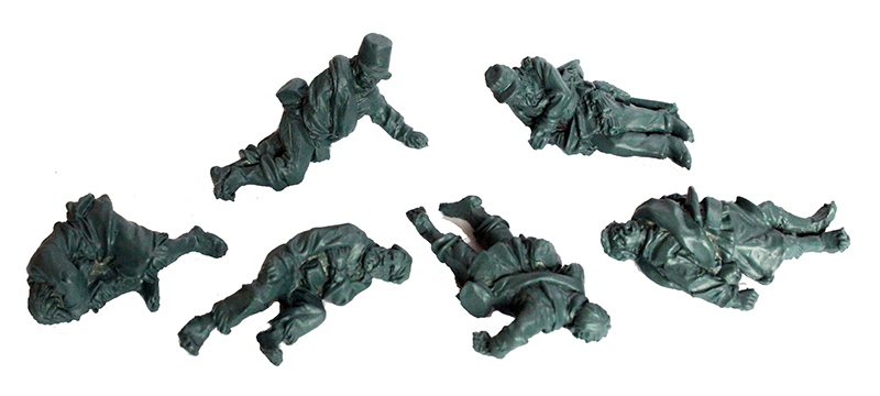 Perry Miniatures Triple Alliance TA63 figurine blessés paraguayens