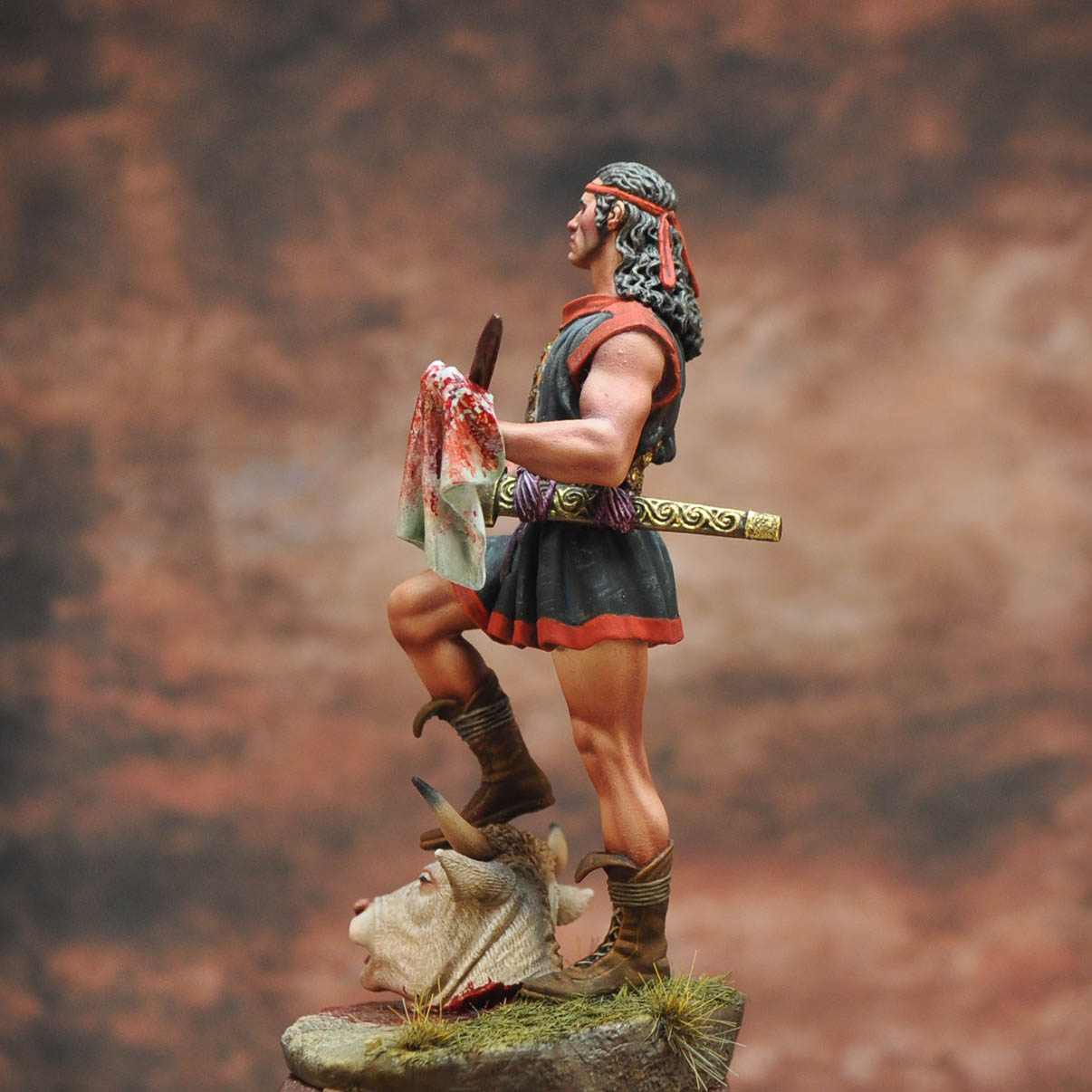 ART GIRONA Mythology Theseus figurine à peindre