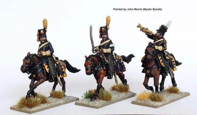 Perry Miniatures Napoleonic SWED 7 dragons Nyland commandement