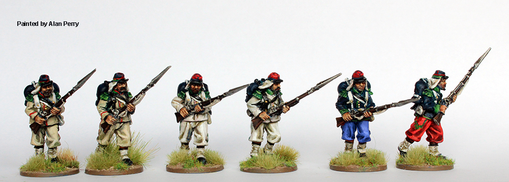 Perry Miniatures Triple Alliance TA11 figurine argentins képis