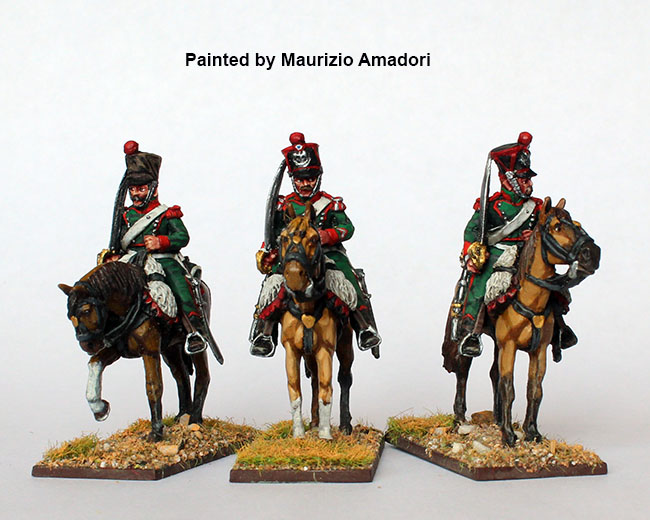 Perry Miniatures Napoleonic FN58 chasseurs à cheval figurines métal 28mm