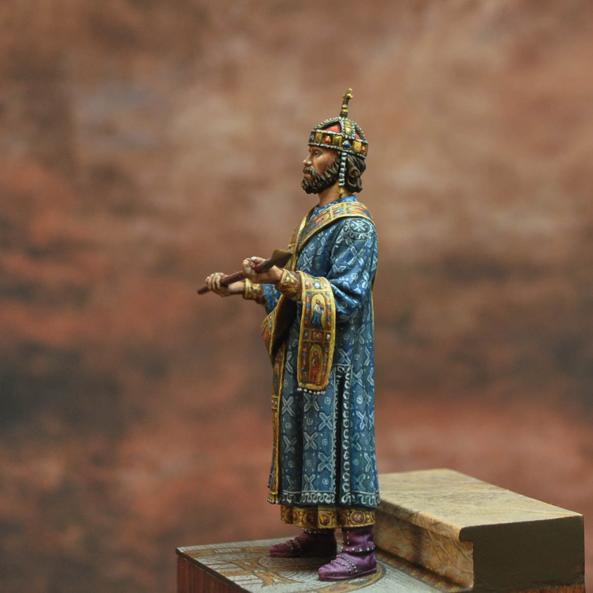 Art Girona Serie Historical Nikephoros I figurine empereur byzantin