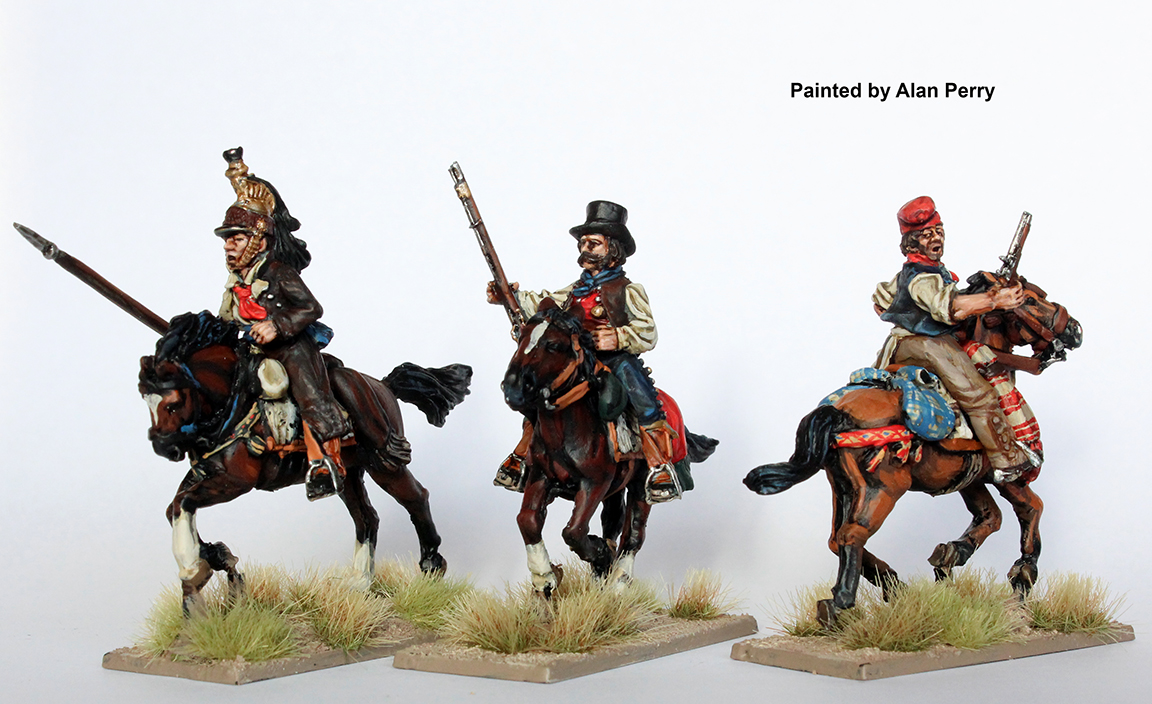 Perry Napoleonic SPA 59 guérillas montés figurines 28mm
