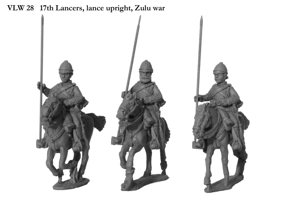 Perry Miniatures VLW 28 figurines 17th Lancers lances hautes