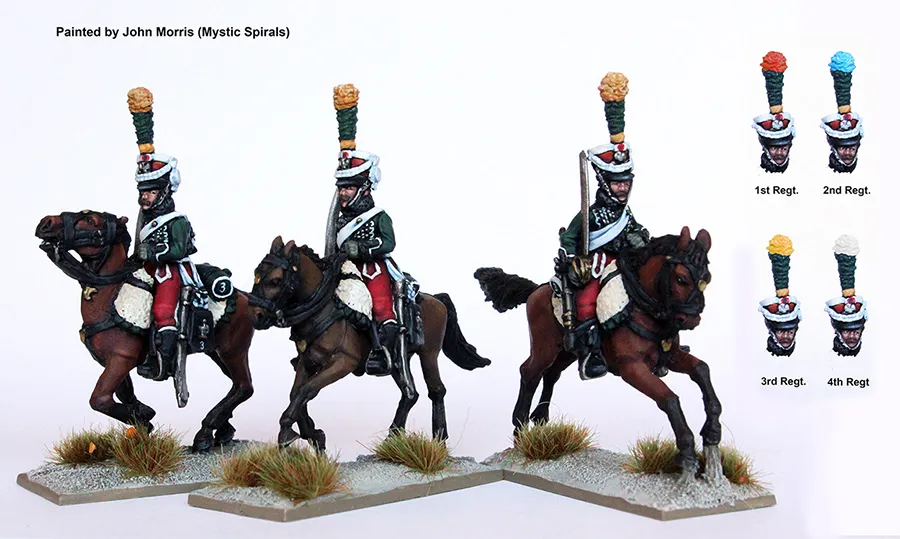 Perry Miniatures FN224 Gardes d'Honneur figurine 28mm galop