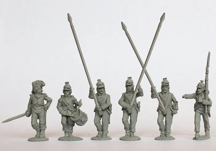 Perry Napoleonic FE 2 Demi-Brigade figurine drapeaux