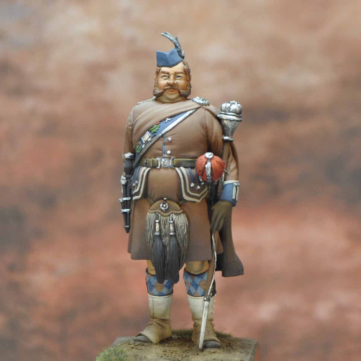 ART GIRONA International 7th Middlesex 1893 figurine 54 mm