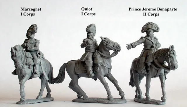 Perry Miniatures Napoleonic FN14 figurines généraux à cheval