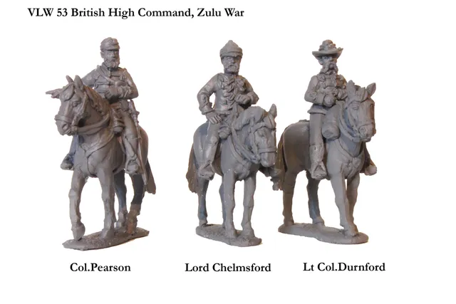 Perry Miniatures VLW 53 figurines haut commandement zoulou