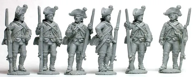 Perry Miniatures Indépendance AW98 figurines Hesse-Cassel garnison