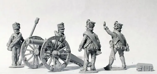 Perry Miniatures Napoleonic RN 5 artillerie canon 6 pdr 28mm