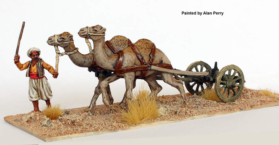 Perry Miniatures Napoleonic FE 41 figurine attelage chameau au pas