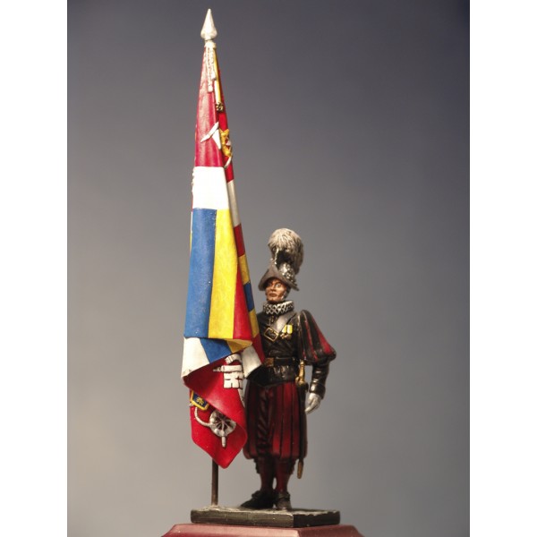 ART GIRONA Swiss Guard Officer Bearer figurine garde suisse 54mm
