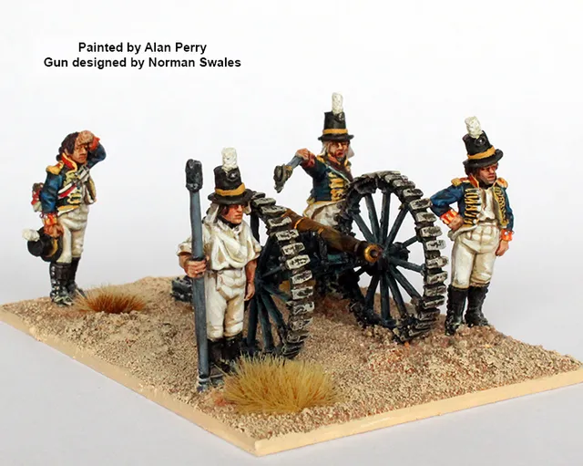 Perry Miniatures BH 113 artillerie à pied 6 pdr Égypte 28mm
