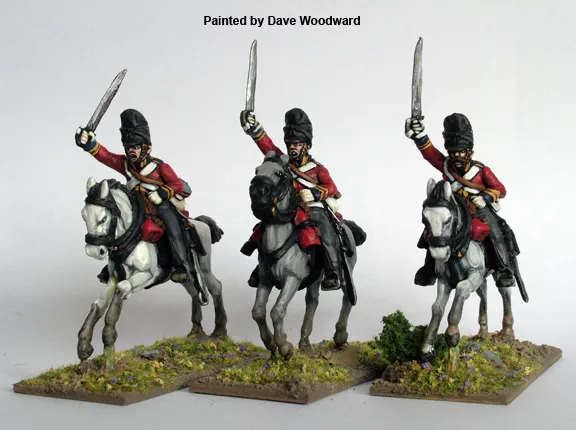 Perry Napoleonic BH28 Scots Greys charge 28mm métal