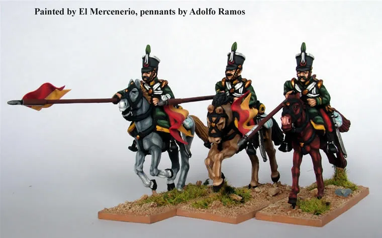 Perry Miniatures Carlist ISA19 cavalerie légère figurines 28mm