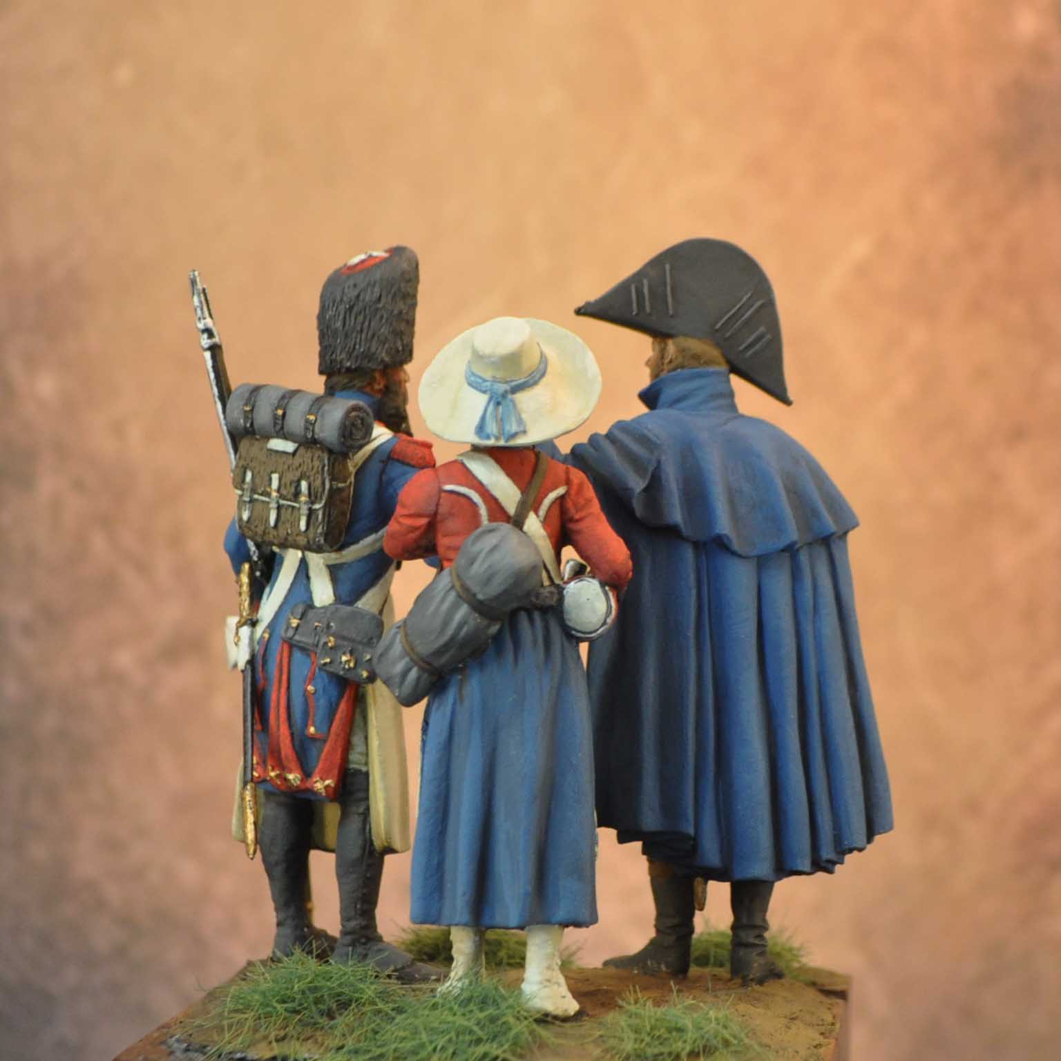 Art Girona General Serie Santé! figurine scène à peindre