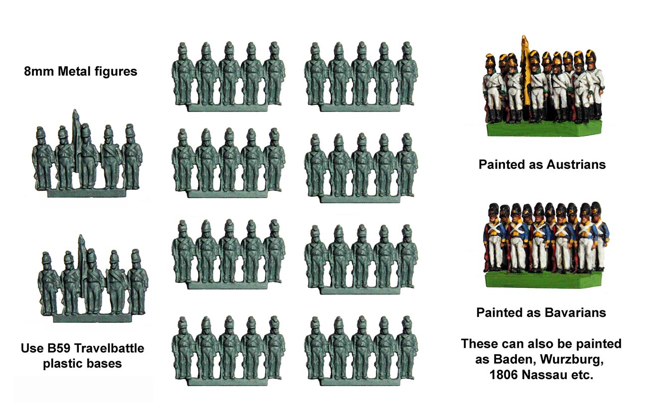 Perry Miniatures TB2 infanterie casques bandes métal