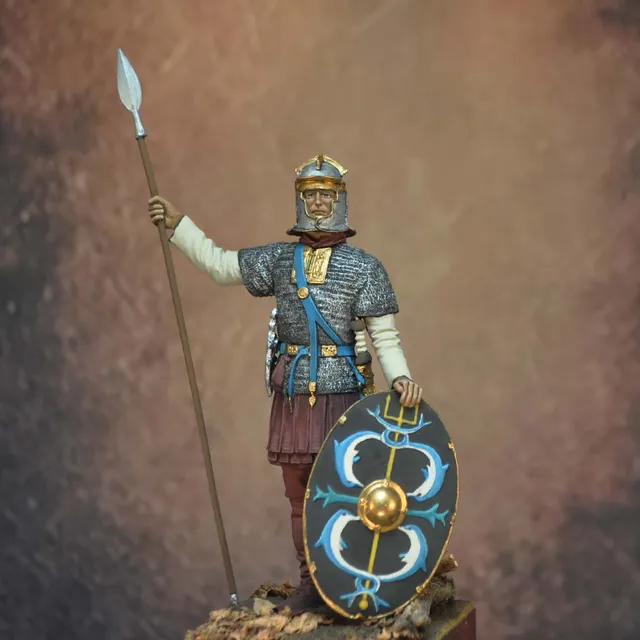 Art Girona 70mm Roman Auxiliary Soldier figurine romain