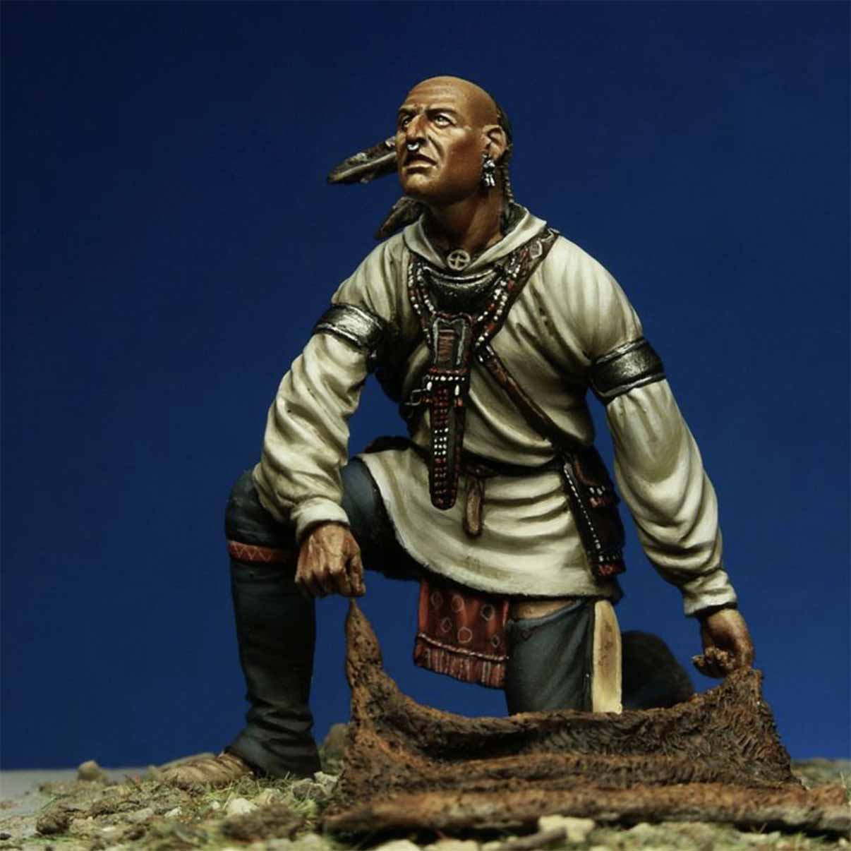 Art Girona Miniatures Ojibwa Trader figurine à peindre
