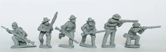 Perry Miniatures American Civil War ACW28 figurines infanterie tirailleurs