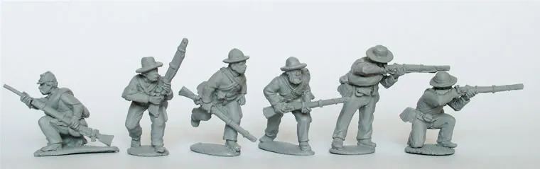 Perry Miniatures American Civil War ACW28 figurines infanterie tirailleurs