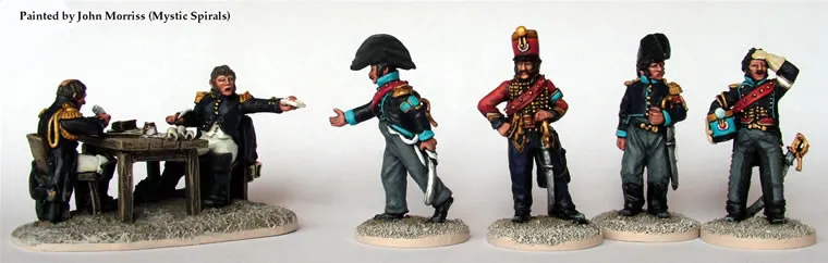 Perry Miniatures Napoleonic FN51 figurines état-major Garde impériale