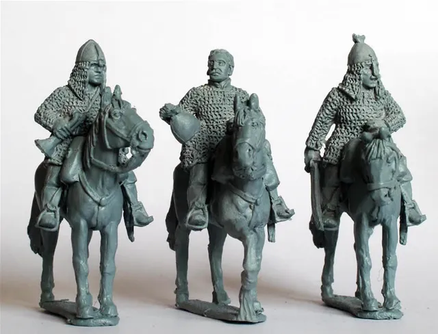 Perry Sudan SB57 cuirassiers égyptiens commandement chevaux métal