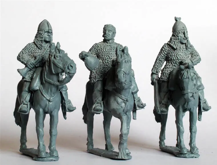 Perry Sudan SB57 cuirassiers égyptiens commandement chevaux métal